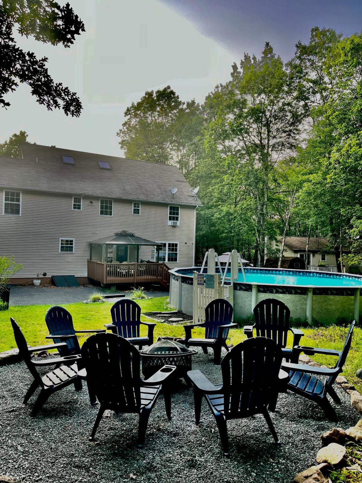 Villa Mohawk-kudil In Poconos ! Private Pool-hot Tub-lake Access-game *